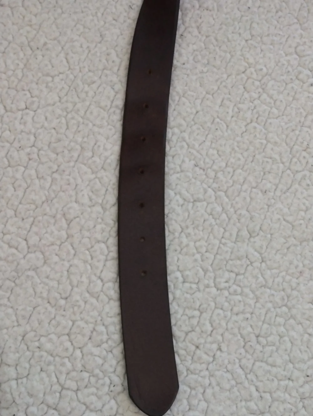 100% Genuine Leather XL Target Men's Belt (Dark Brown)  Made in the USA